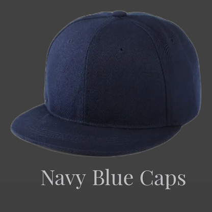 Navy Blue Caps