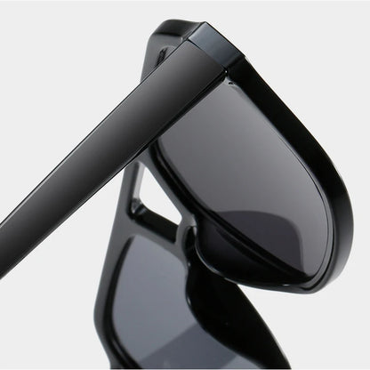 New Square Sunglasses Women Fashion Double Beam Sunglasses Women/men.