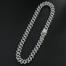Cargar imagen en el visor de la galería, Rhinestone Miami Zircon Men&#39;s Necklaces choker Jewelry
