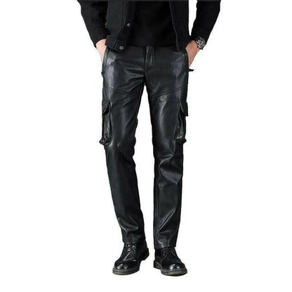 Leather pants for men at www.kmsinmotion.com