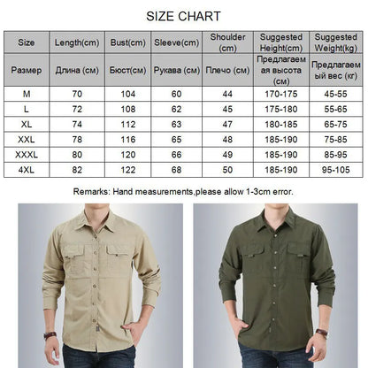 Long Sleeve Cargo Shirts