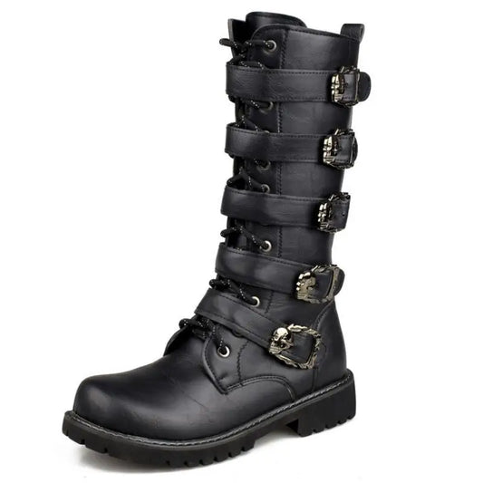 High boots for motorcycle 