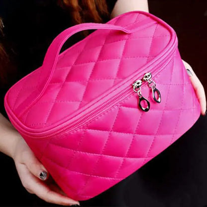 Makeup Bag Portable Large Capacity Storage Box Advanced Carry On Waterproof Wash Cute Sweet Handbag Simple Toiletry Bag