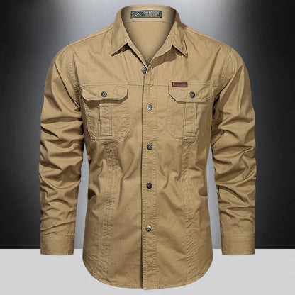 Long sleeved cargo shirts