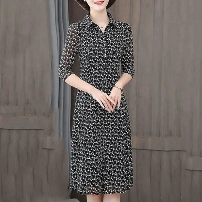 Midi Dress for Spring-Summer Season