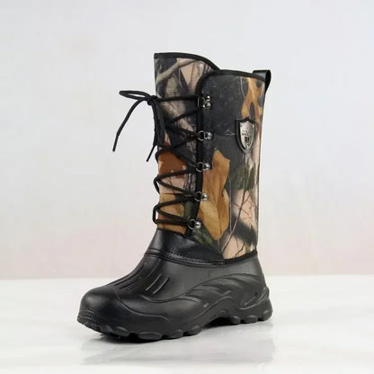 Waterproof Snow Boots, Fishing Non-slip Hiking Boots Sneakers Work Male Female