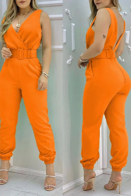 Orange jumpsuit 