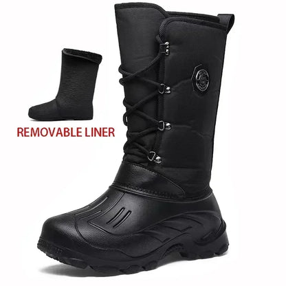 Waterproof Snow Boots, Fishing Non-slip Hiking Boots Sneakers Work Male Female