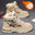 Men's Leather Shoes Winter Fashion Plush Warm Shoes Outdoor Sneakers Lace Up Non-Slip Ankle Boots.