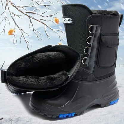 Waterproof Snow Boots, Fishing Non-slip Hiking Boots Sneakers Work Male Female