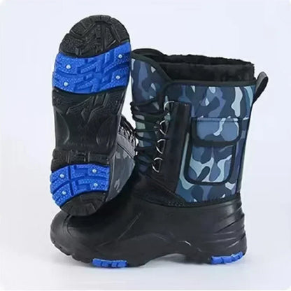 Waterproof Snow Boots, Fishing Non-slip Hiking Boots Sneakers Work Male Female