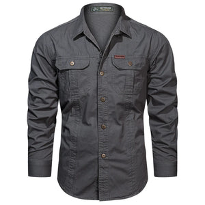  Gray cargo shirts 