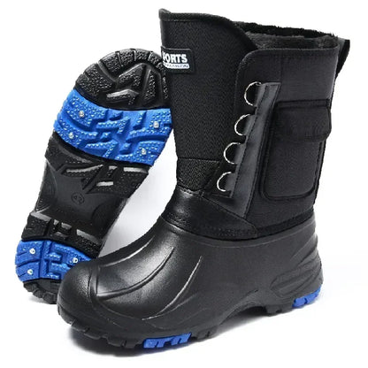 Waterproof Snow Boots, Fishing Non-slip Hiking Boots Sneakers Work Male Female