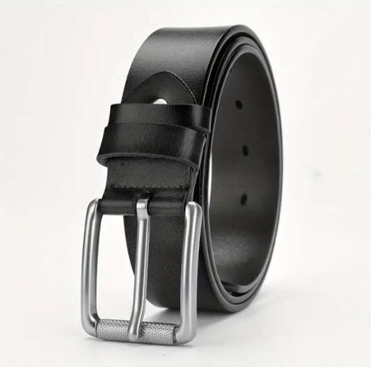 Black Leather Belt men