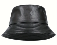 Cargar imagen en el visor de la galería, Leather Bucket hats 
