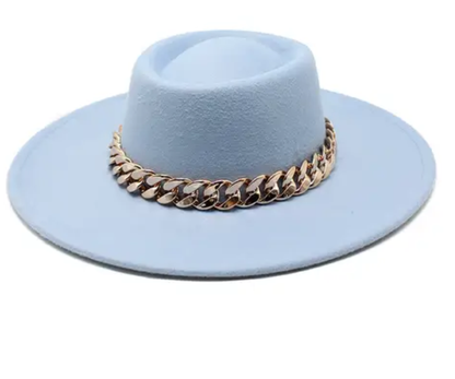 Fedora hats for men and women.