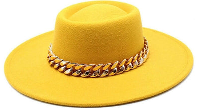 Fedora hats for men and women.