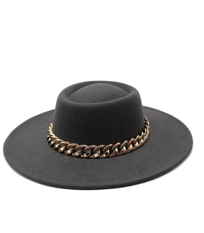 Fedora hats for men and women.