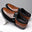 Fashion Men Leather Shoes Daily Office Loafers Lightweight Comfortable Soft Driving Walking Shoes.