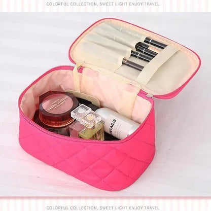 Makeup Bag Portable Large Capacity Storage Box Advanced Carry On Waterproof Wash Cute Sweet Handbag Simple Toiletry Bag