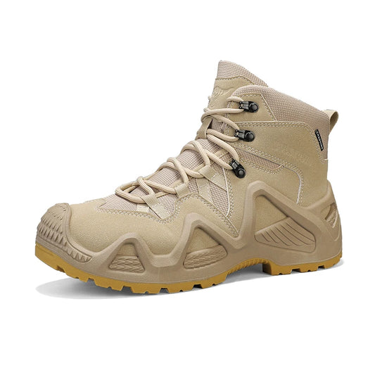 New large size men's outdoor work boots casual fashion hiking boots outdoor comfortable thick sole non-slip men's boots