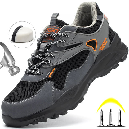 Insulation Shoes 6KV Plastic Toe Work Shoes Men Women Safety Shoes Breathable Lightweight Indestructible Work Sneakers Boots Man