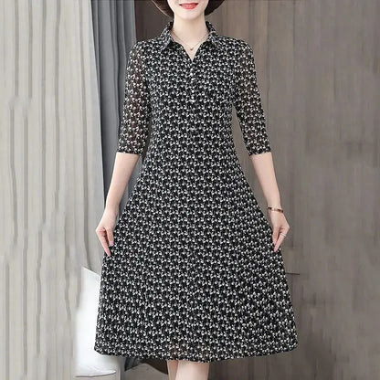 Midi Dress for Spring-Summer Season