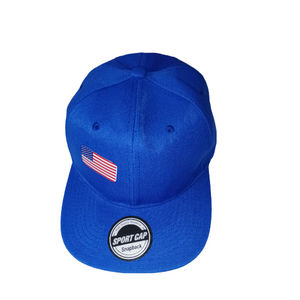 American independence flagged cap