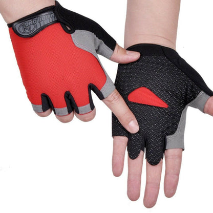 HOT Cycling Anti-slip Anti-sweat Men Women Half Finger Gloves Breathable Anti-shock Sports Gloves Bike Bicycle Glove.