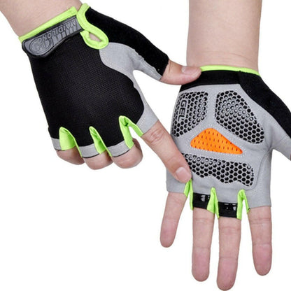 HOT Cycling Anti-slip Anti-sweat Men Women Half Finger Gloves Breathable Anti-shock Sports Gloves Bike Bicycle Glove.