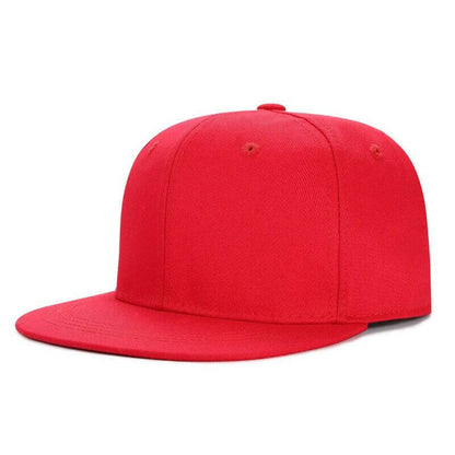 Red baseball caps 