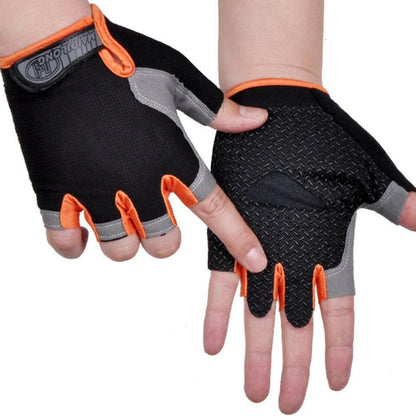 HOT Cycling Anti-slip Anti-sweat Men Women Half Finger Gloves Breathable Anti-shock Sports Gloves Bike Bicycle Glove.