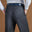 High Waist Wool Men Pants