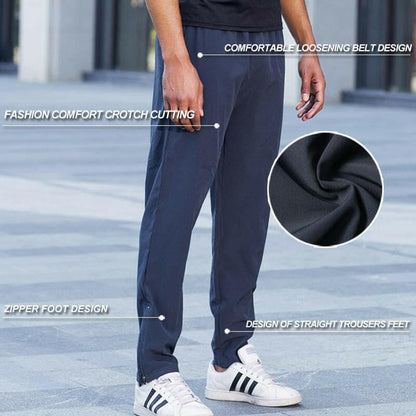 slim fit fitness track pants custom mens jogger sweatpants