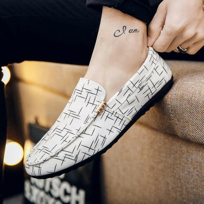 Men Loafers 2023 Spring Summer Men Shoes Casual Shoes Light Canvas Youth Shoes Men Breathable Fashion Flat Footwear.