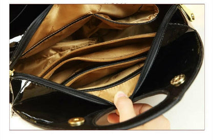 Luxury Fashion Diamond Women Handbag Female Dumpling Bag Genuine Leather Tote Bag Ladies New Party Shoulder Messenger Bags.