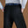 High Waist Wool Men Pants Classic Straight Loose Pleated Black Suit Pant For Men Formal Trousers Men Size 42 44.