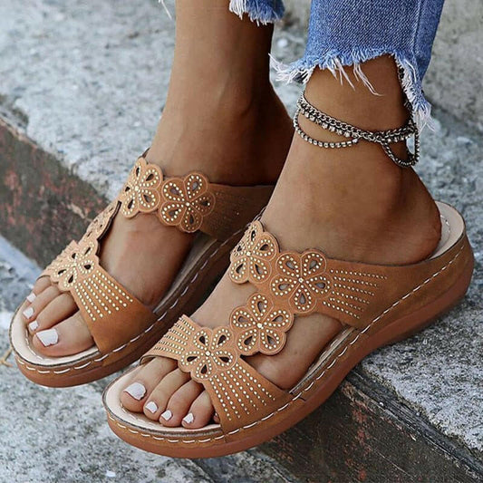 Woman Sandals Soft Bottom Summer Shoes Women Wedges Shoes With Heels Sandals Casual Beach Chaussure Femme Summer Sandals.