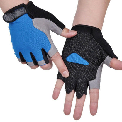 HOT Cycling Anti-slip Anti-sweat Men Women Half Finger Gloves Breathable Anti-shock Sports Gloves Bike Bicycle Glove.