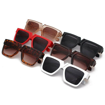 LeonLion Square Retro Sunglasses Women Luxury Brand Glasses Women/Men Oversized Sunglasses Women Mirror Oculos De Sol Feminino.