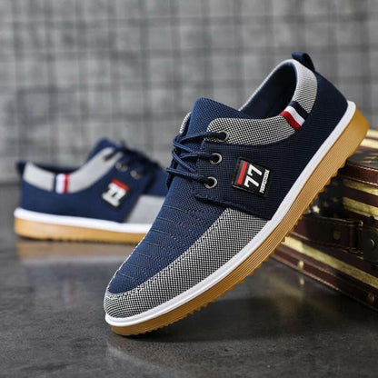 Summer Casual Shoes Men Sneakers Breathable Canvas Shoes For Men Fashion Espadrilles Men Flats Shoes Casual Trainers Size 39-45.